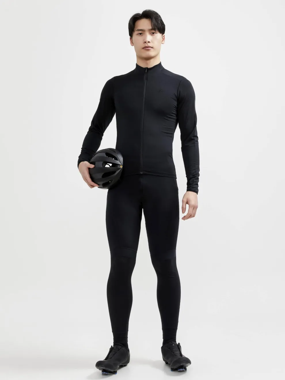 MEN'S ADV ESSENCE CYCLING JERSEY - Black