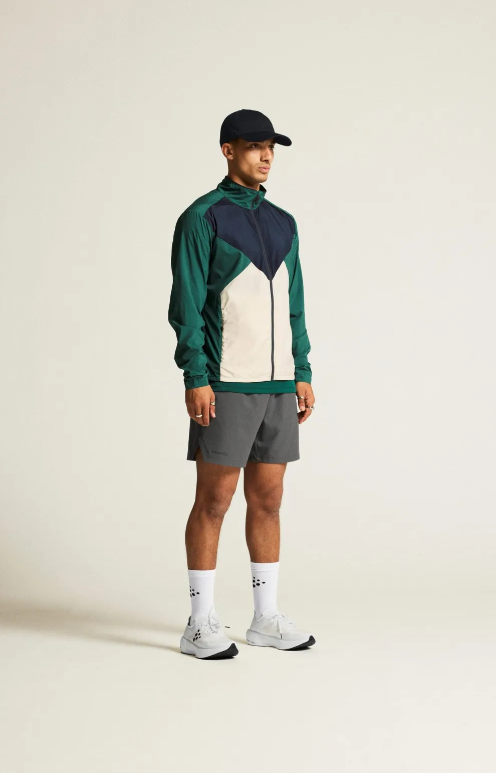 MEN'S ADV ESSENCE WIND JACKET - BIOME/BLAZE