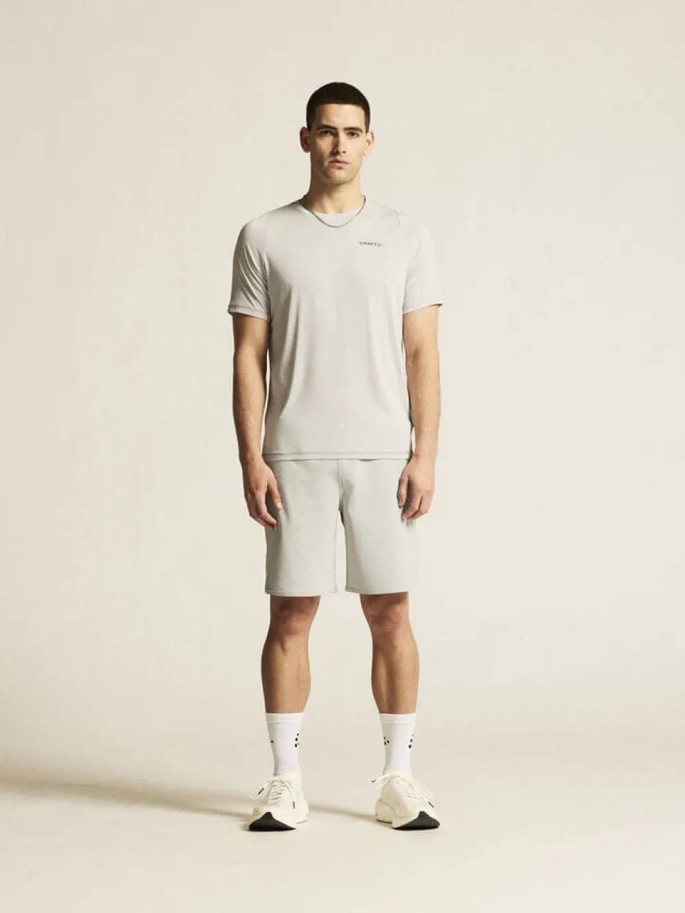 Men's Collective Bi-Blend SS Tee - Cloud