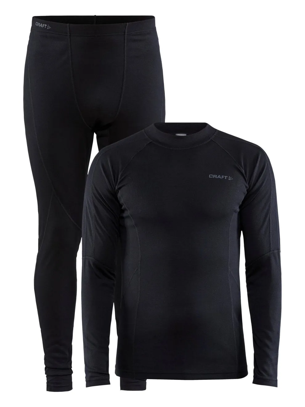 MEN'S CORE WARM BASELAYER SET - Black