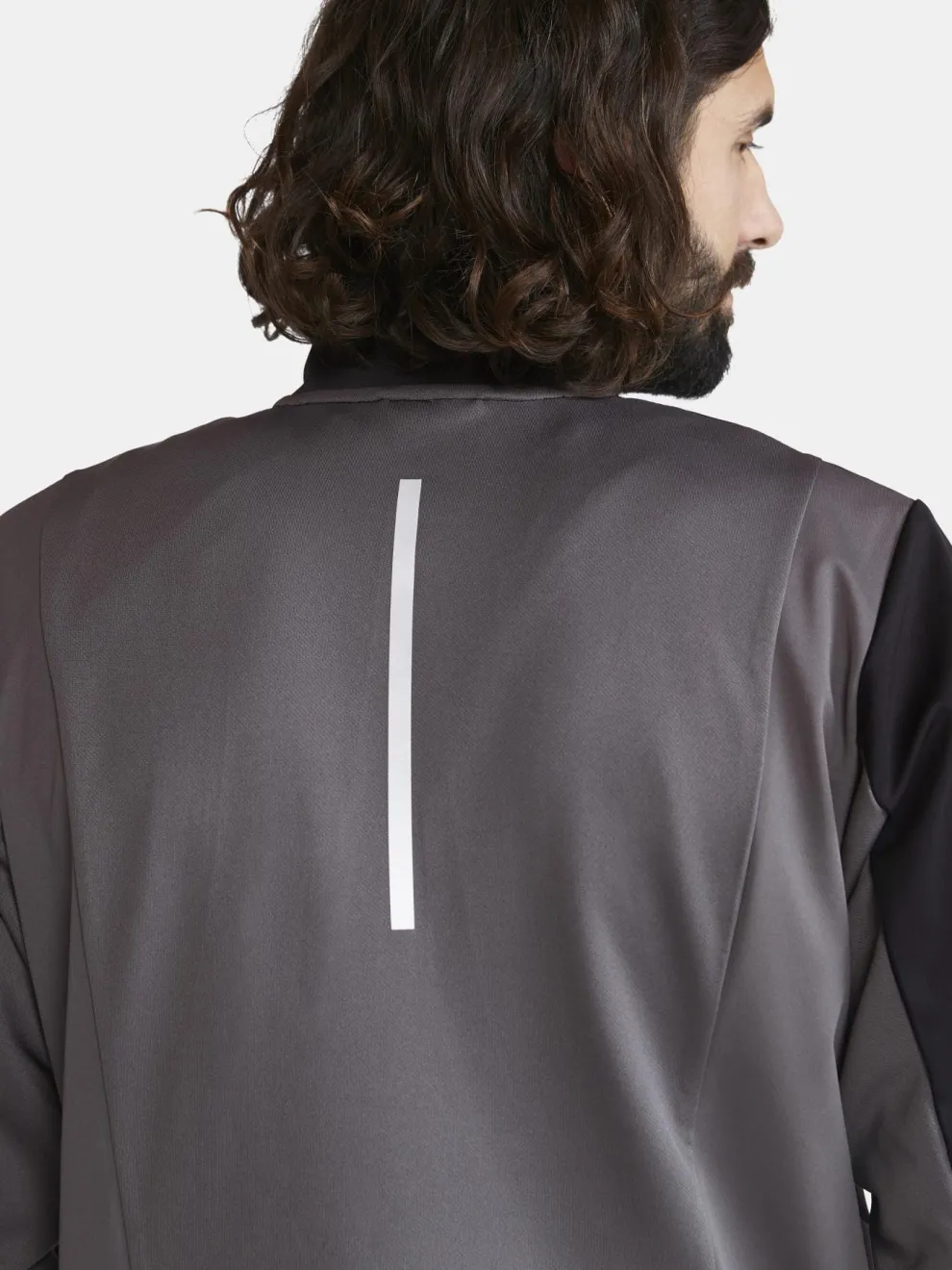 MENS CORE XC SKI TRAINING JACKET - Black/Granite