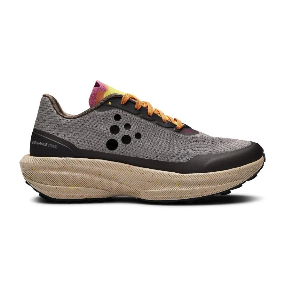 Men's Endurance Trail Running Shoe - Slate/Sour