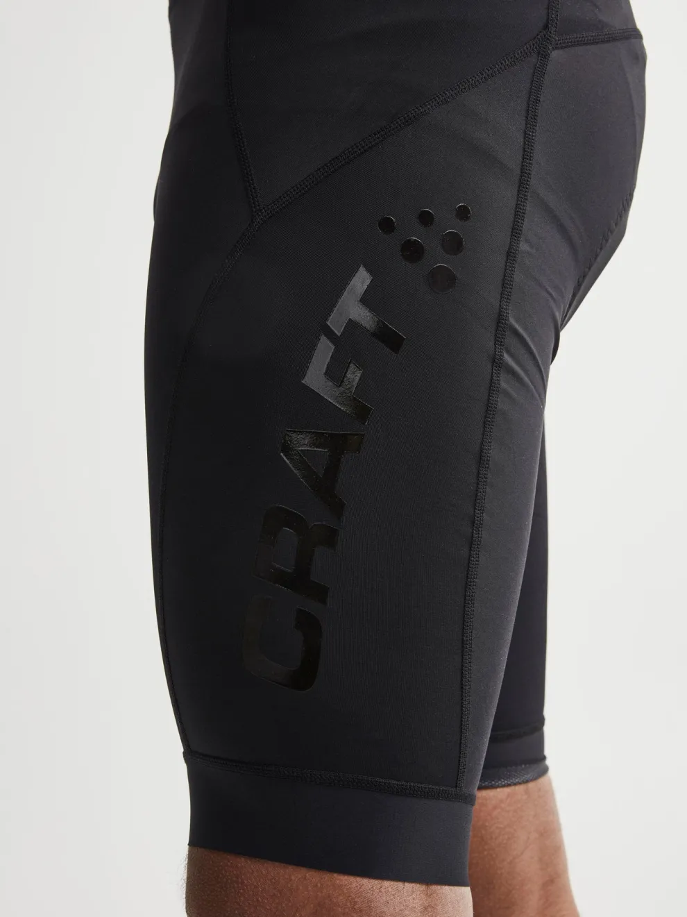 MEN'S ESSENCE CYCLING BIB SHORTS - Black