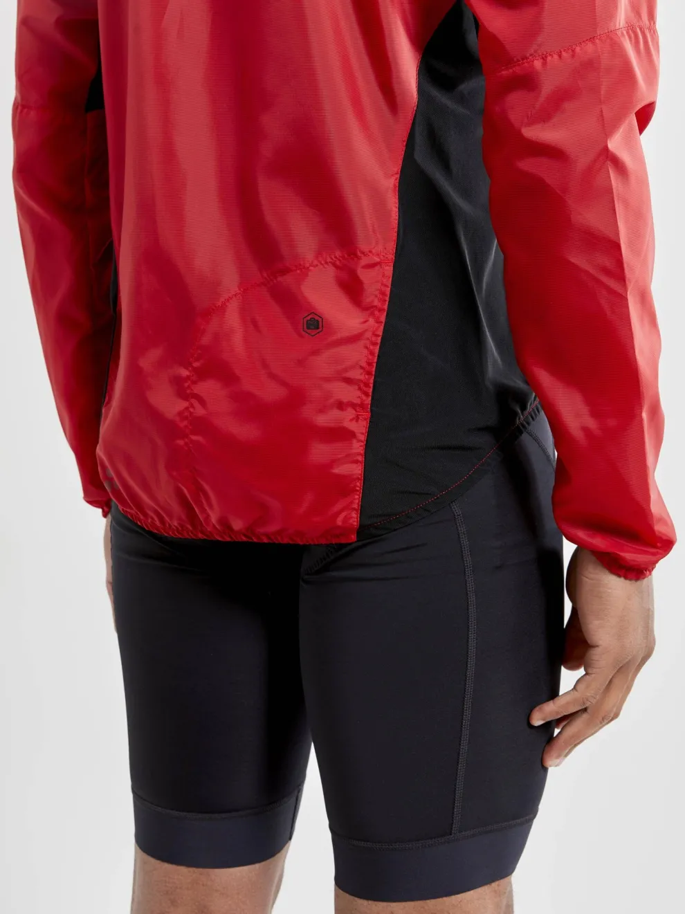 Men's Essence Light Wind Cycling Jacket - Bright Red