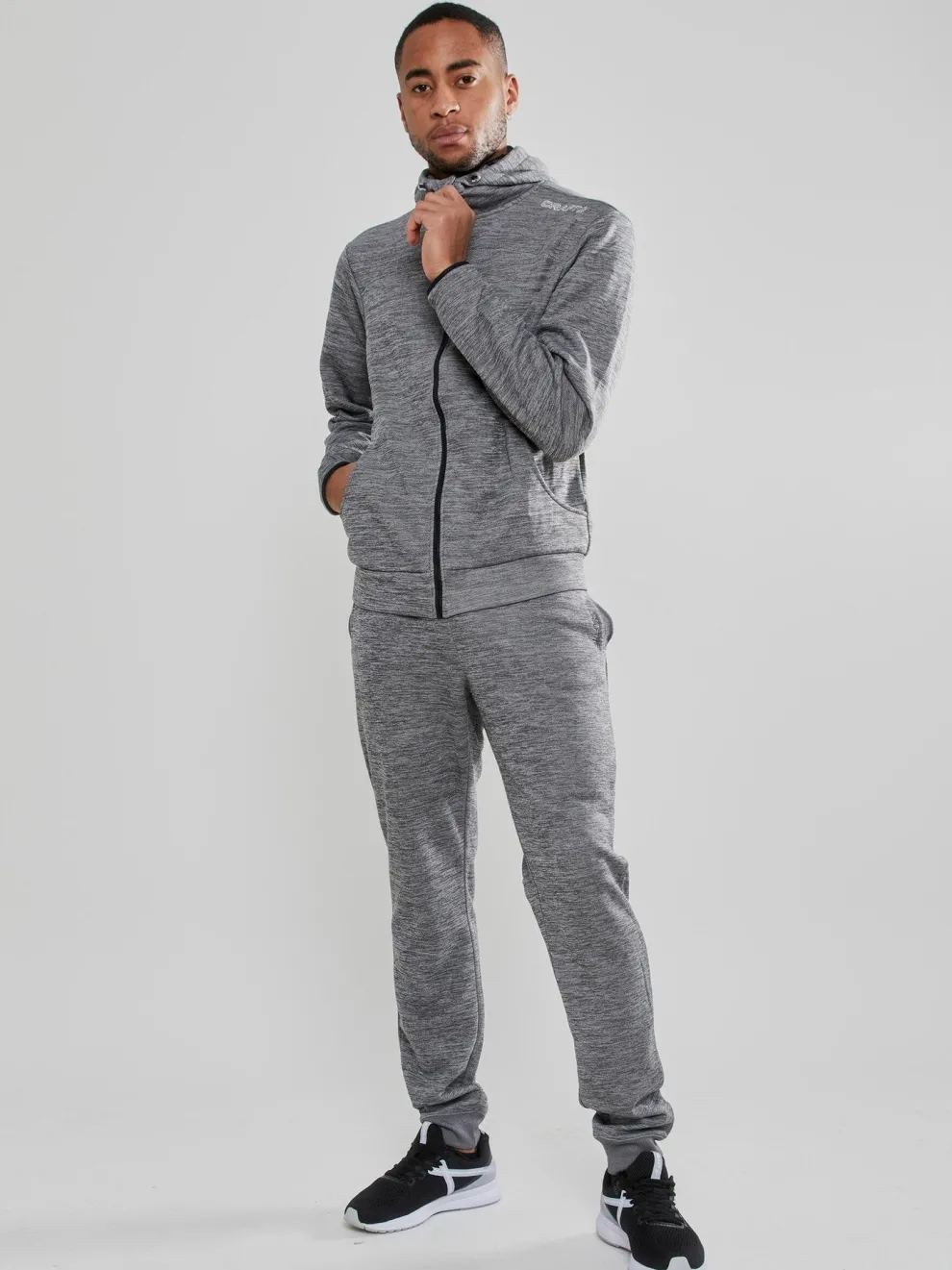 MEN'S LEISURE FULL ZIP HOODIE