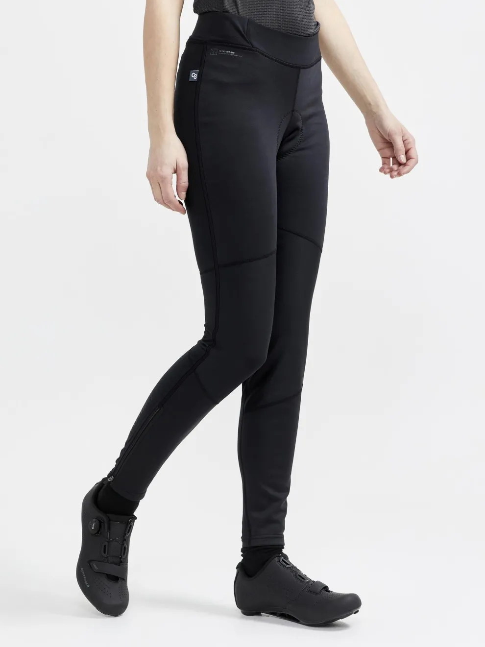 WOMEN'S SUBZ CORE WIND TIGHTS - Black/Black