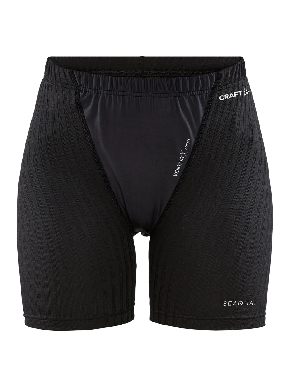 WOMEN'S ACTIVE EXTREME X WIND BOXER BASELAYER - Black/Granite