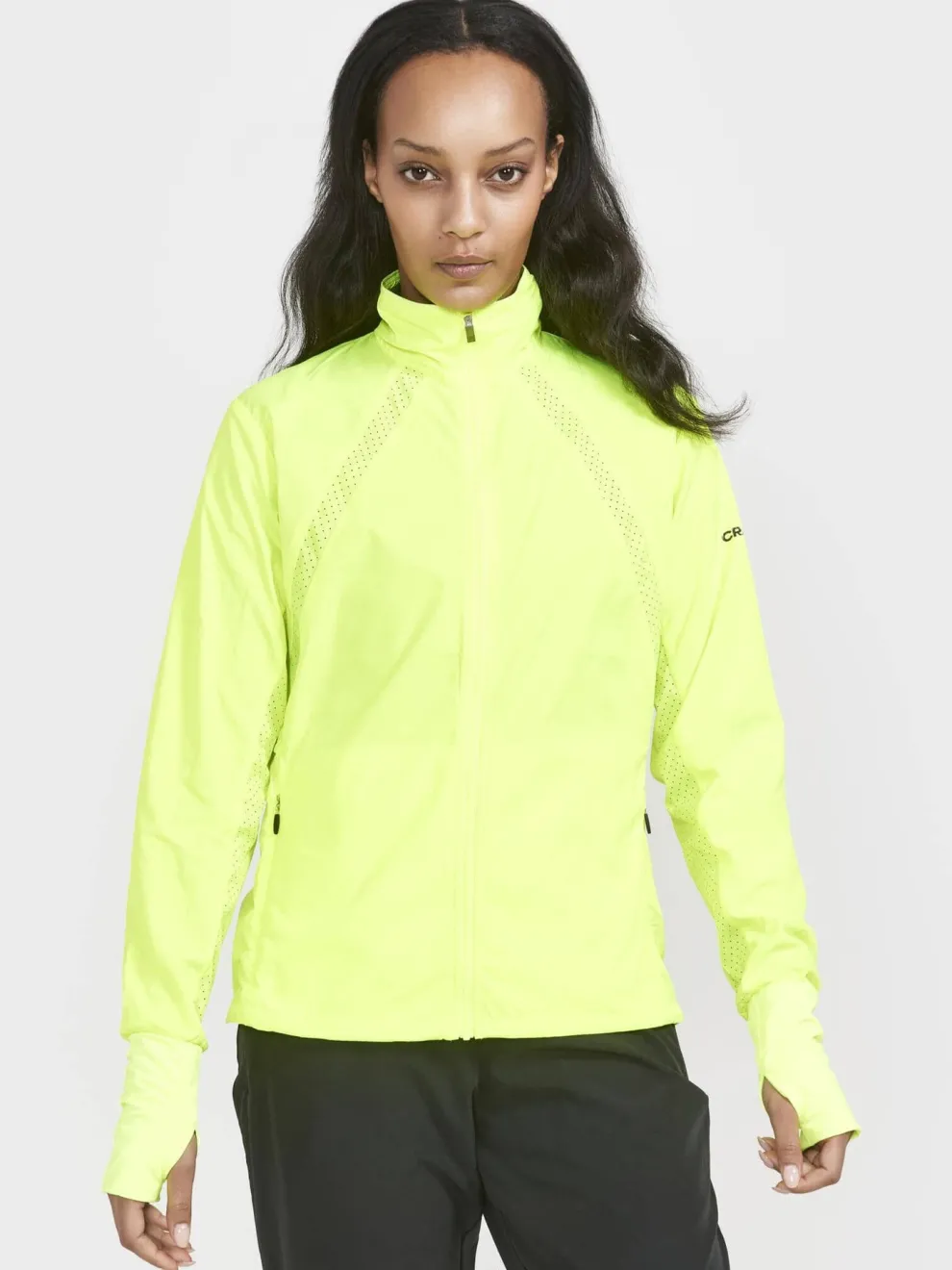WOMEN'S ADV ESSENCE WIND JACKET - GLOW