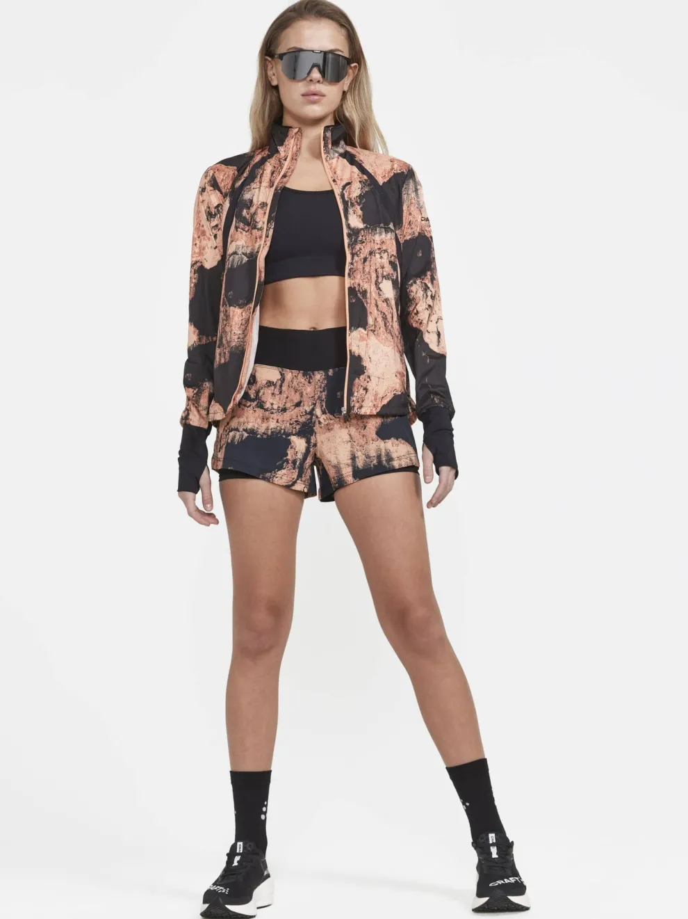 WOMEN'S ADV ESSENCE WIND JACKET - GLOW