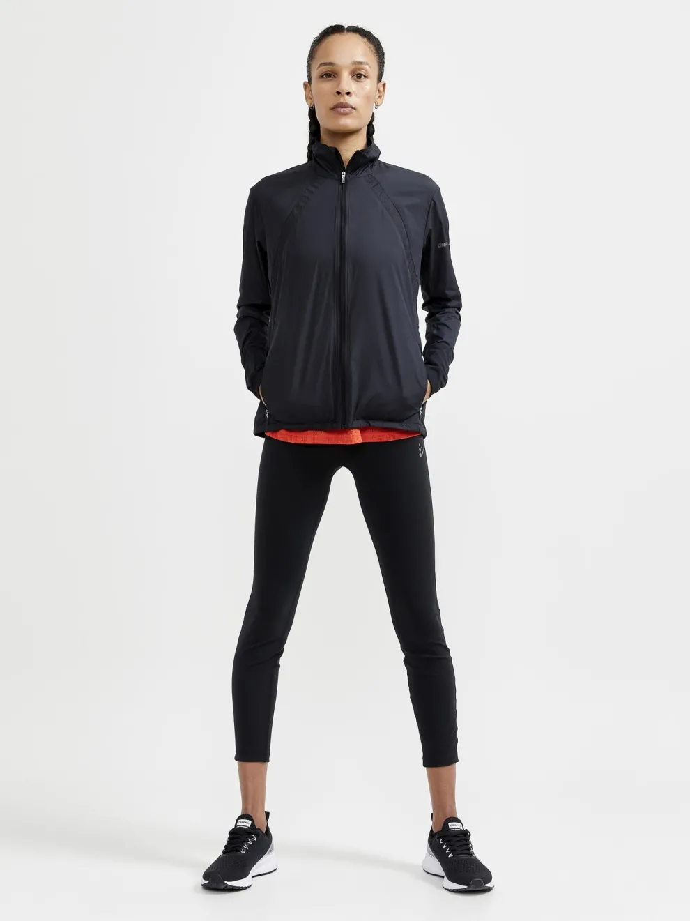 WOMEN'S ADV ESSENCE WIND JACKET - GLOW