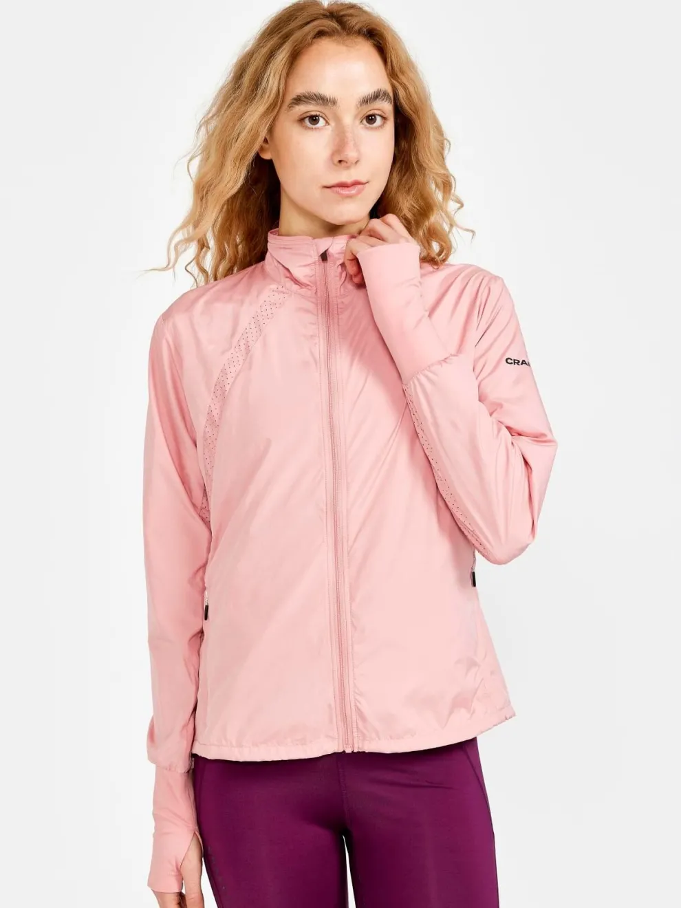 WOMEN'S ADV ESSENCE WIND JACKET - GLOW
