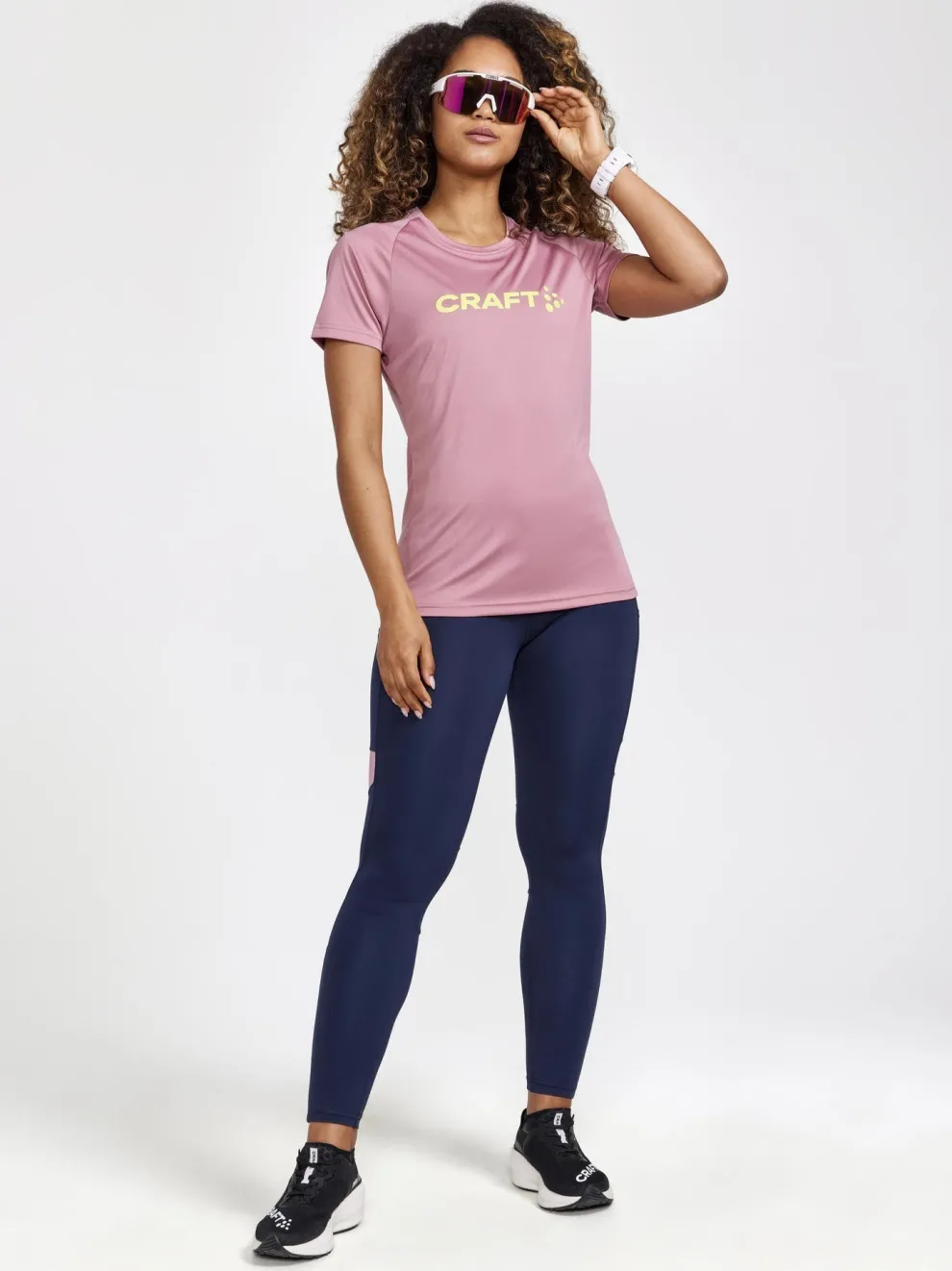 WOMEN'S ADV ESSENCE TRAINING TIGHTS 2 - BLAZE-DAWN