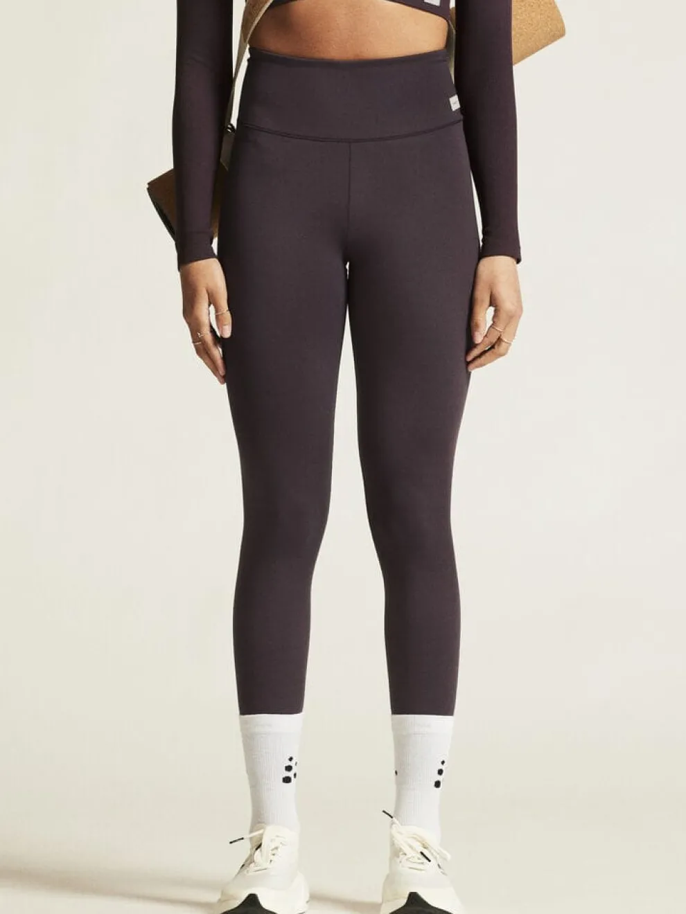 Women's Collective 7/8 Tights - DK PLUM