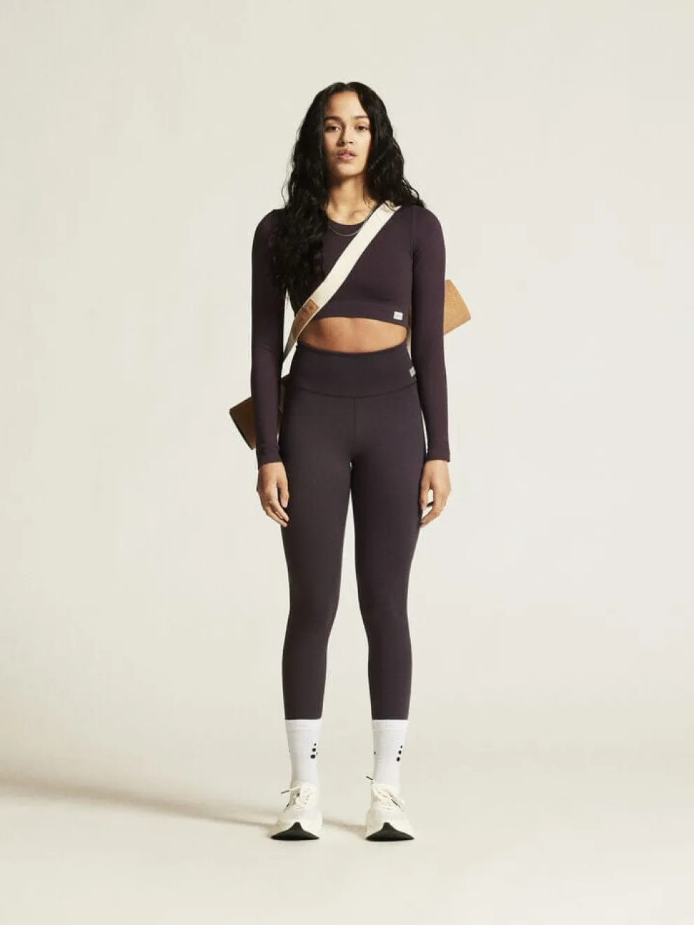 Women's Collective 7/8 Tights - DK PLUM