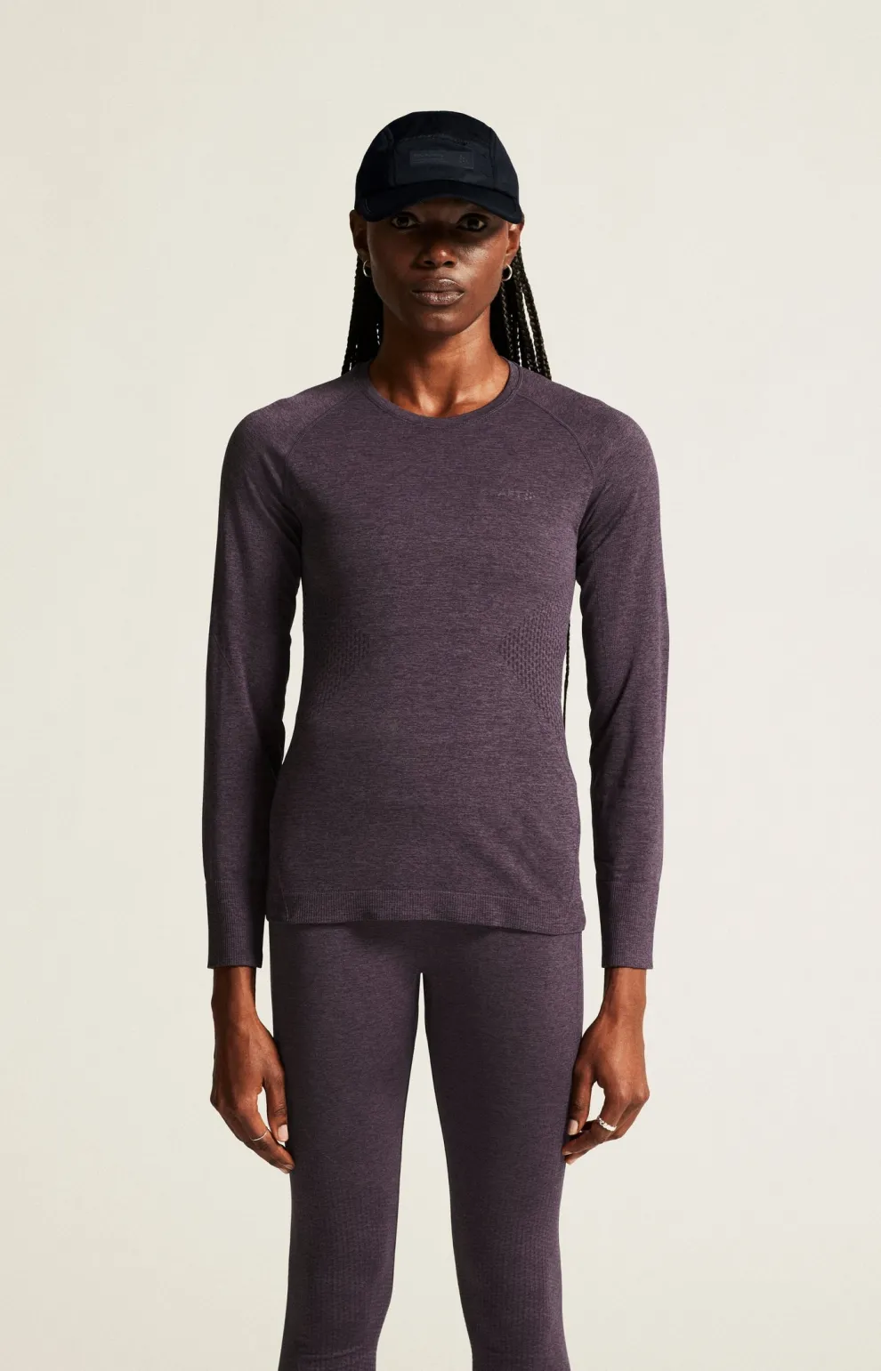 WOMEN'S CORE DRY ACTIVE COMFORT BASELAYER - DK PLUM