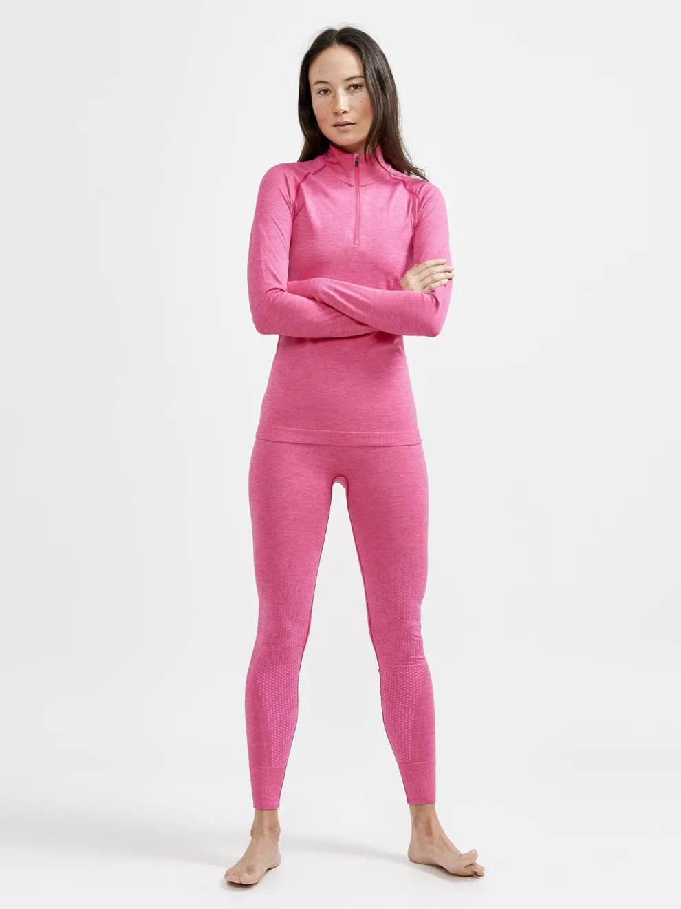 WOMEN'S CORE DRY ACTIVE COMFORT BASELAYER PANT - FAME