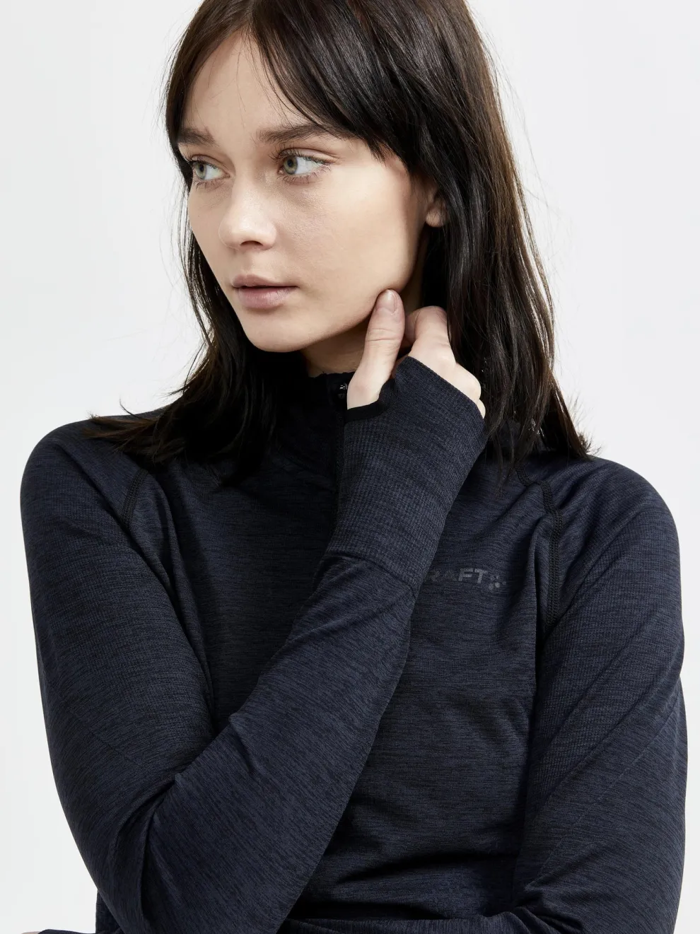 Women's Core Dry-Active Comfort Zip Baselayer