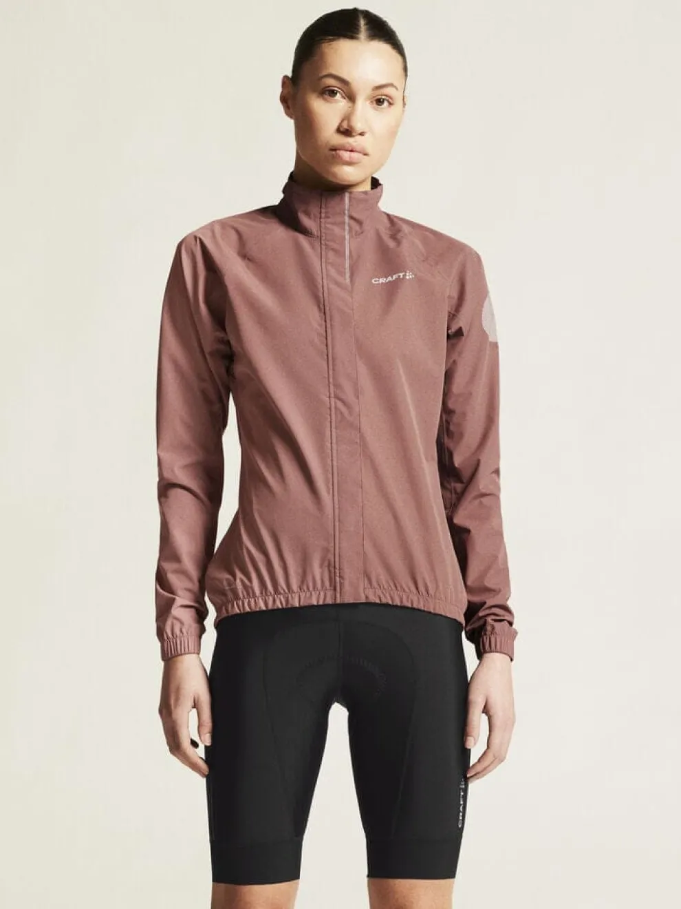 Women's Core Endur Hydro Cycling Jacket 2 - ROSE BROWN