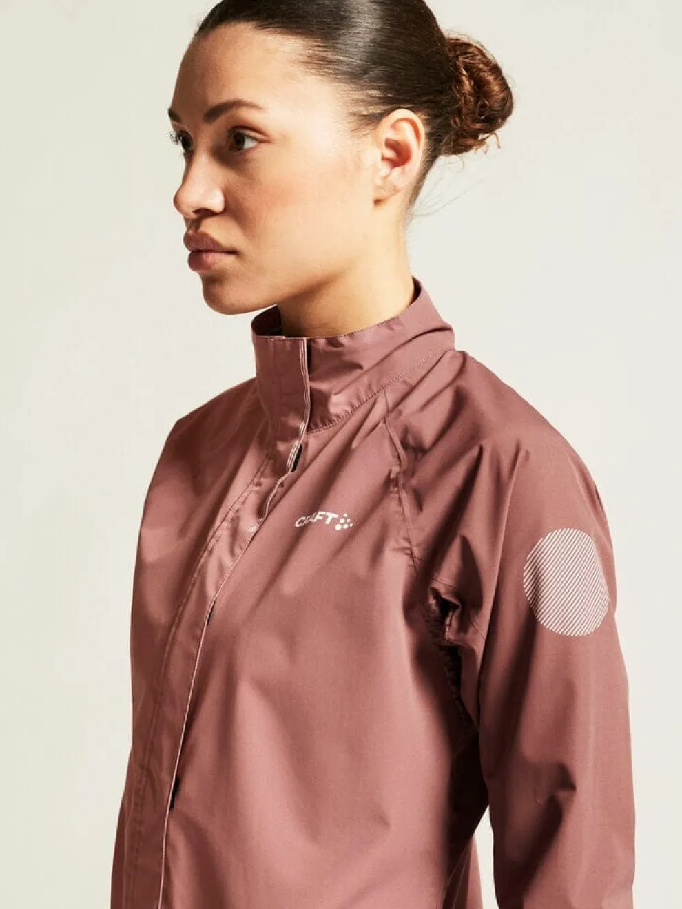 Women's Core Endur Hydro Cycling Jacket 2 - ROSE BROWN