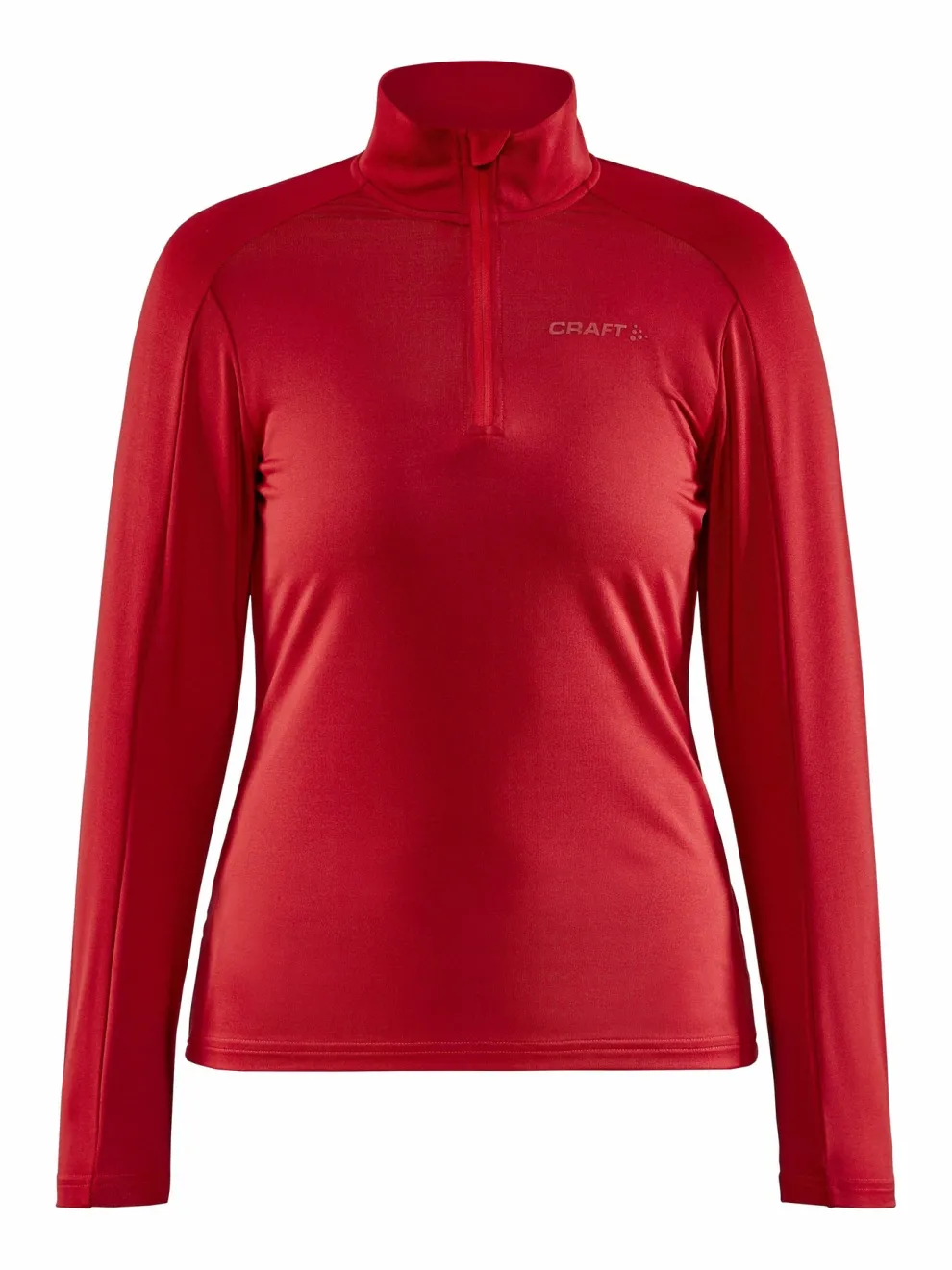 WOMEN'S CORE GAIN MIDLAYER - BRIGHT RED