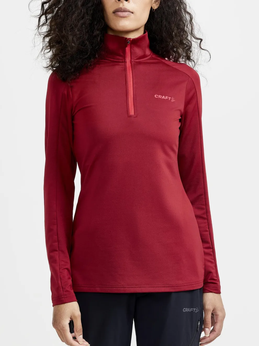 WOMEN'S CORE GAIN MIDLAYER - RHUBARB