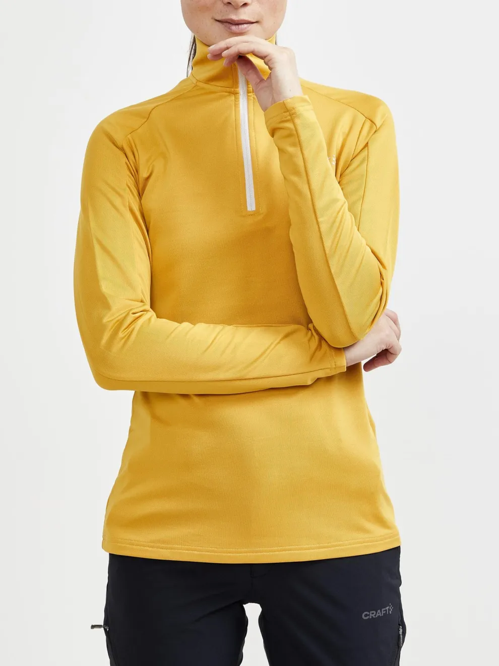 WOMEN'S CORE GAIN MIDLAYER - TAWNY