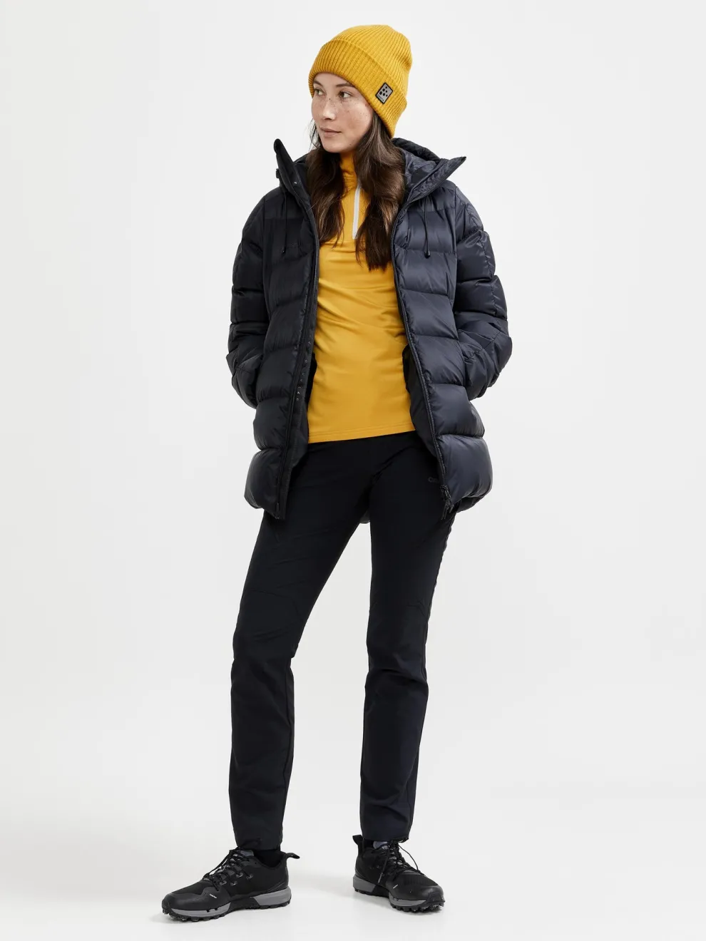 WOMEN'S CORE GAIN MIDLAYER - TAWNY