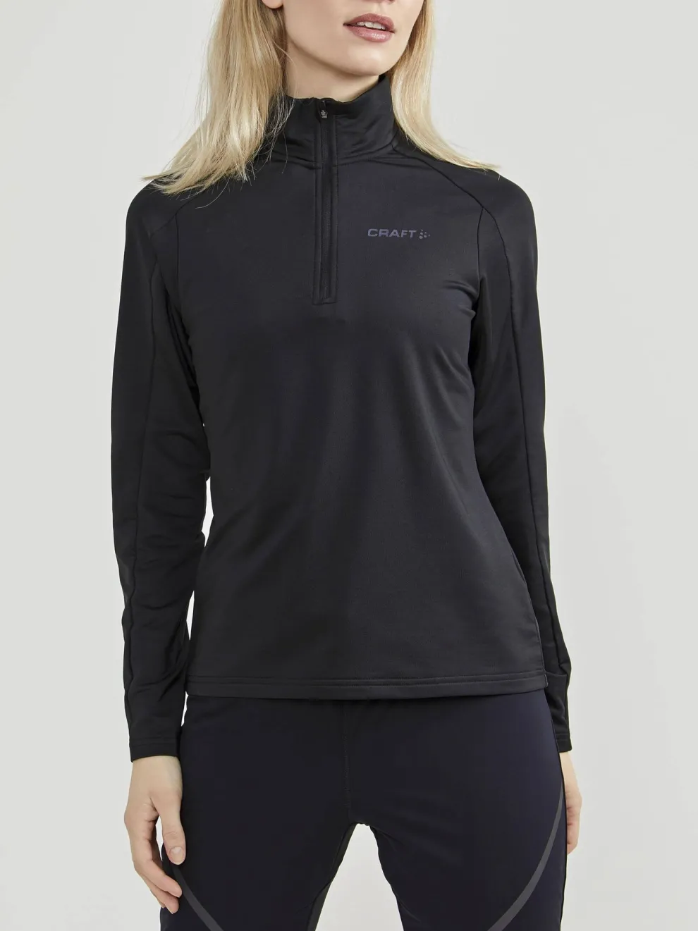 WOMEN'S CORE GAIN MIDLAYER - Black