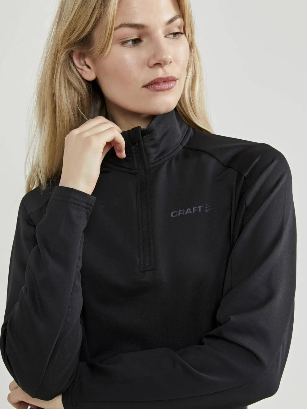 WOMEN'S CORE GAIN MIDLAYER - Black