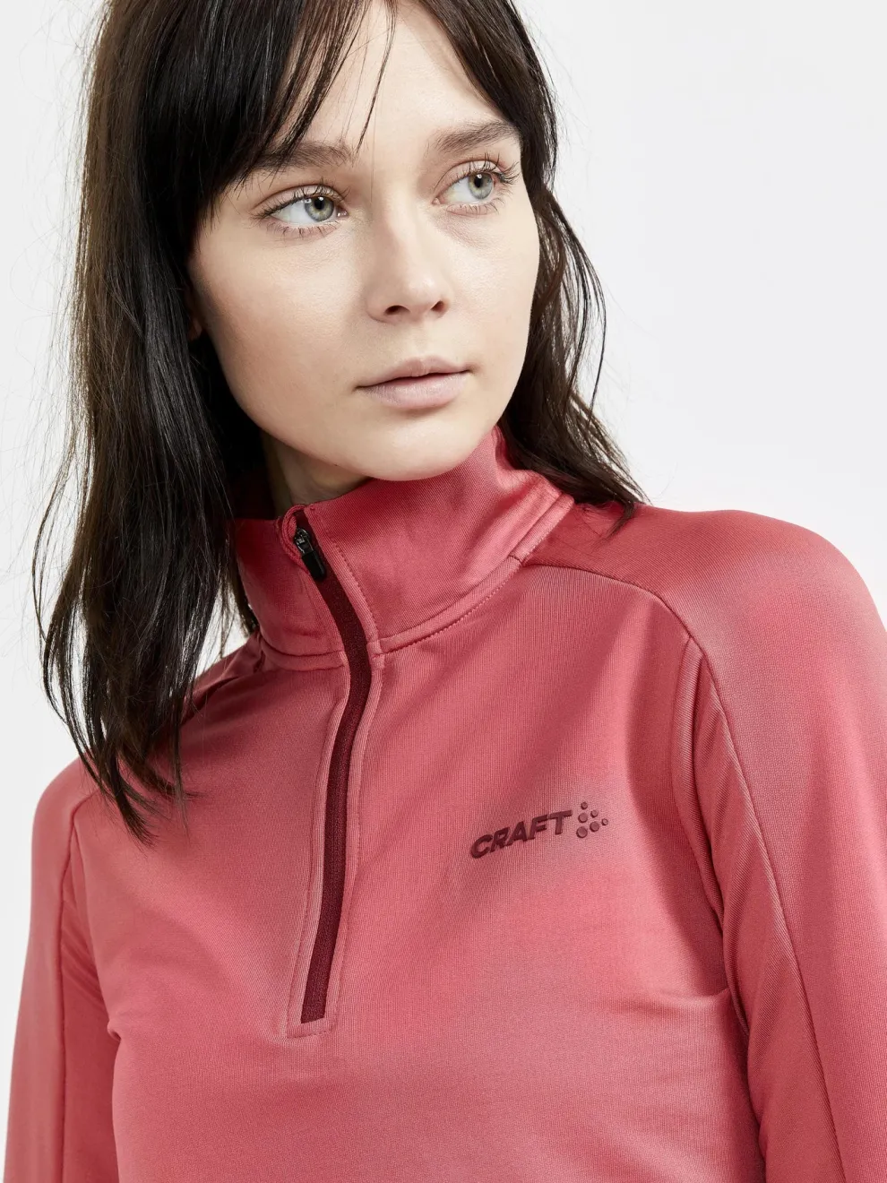 WOMEN'S CORE GAIN MIDLAYER - ROSE