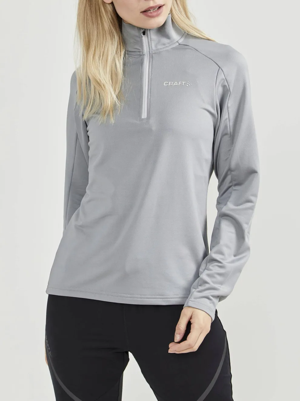 WOMEN'S CORE GAIN MIDLAYER - MONUMENT
