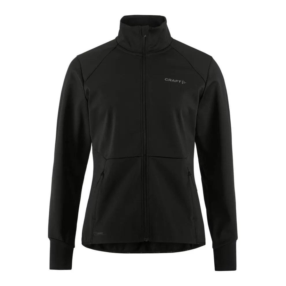 WOMENS CORE XC SKI TRAINING JACKET - Black