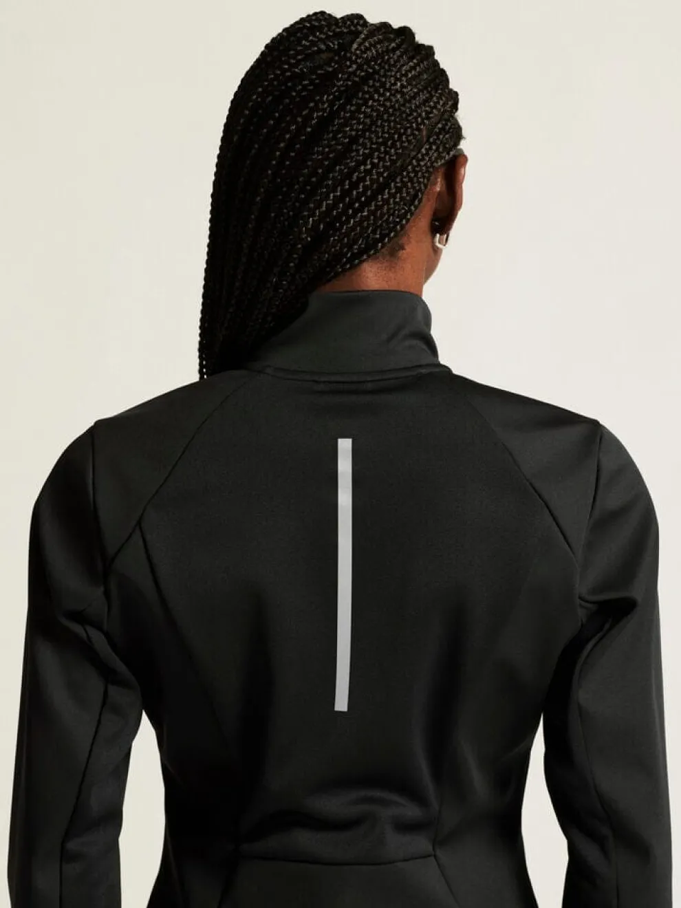 WOMENS CORE XC SKI TRAINING JACKET - Black