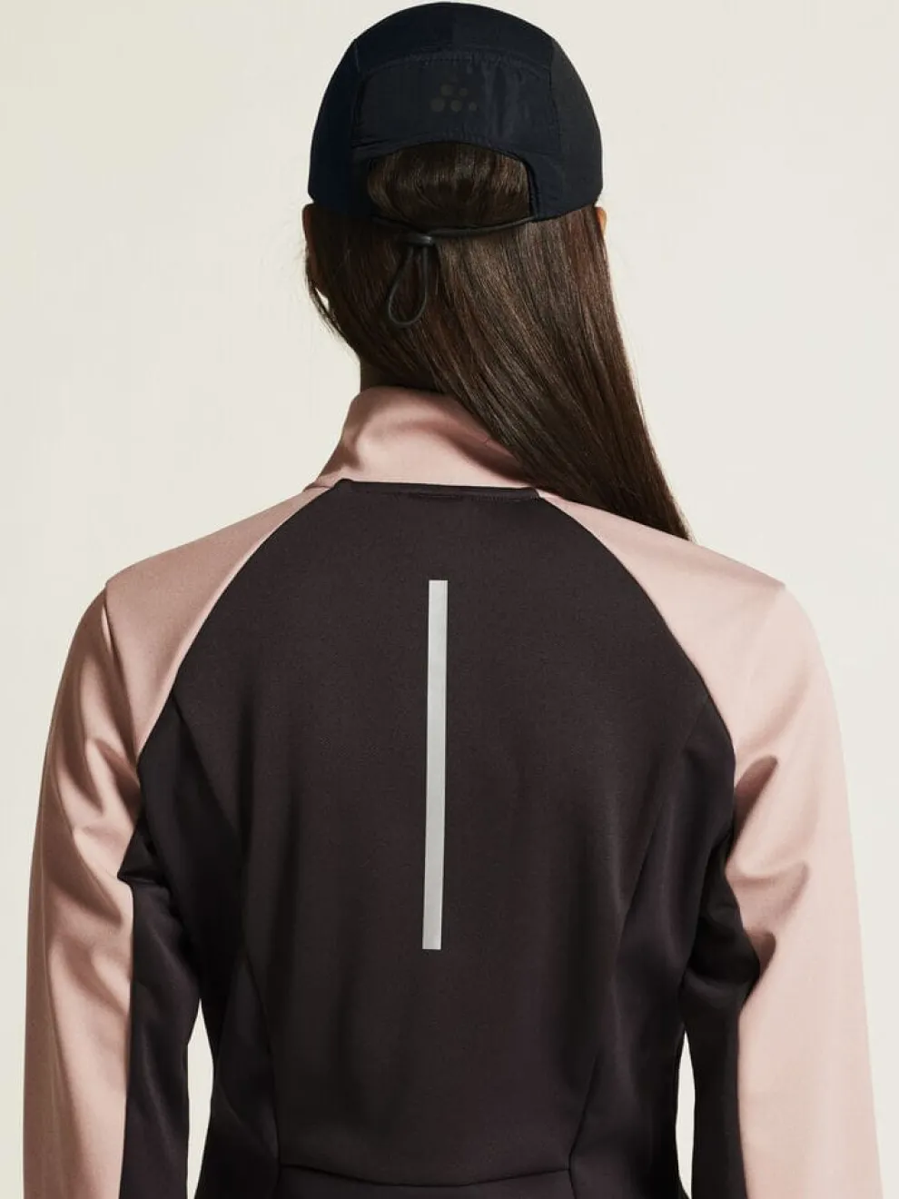 WOMENS CORE XC SKI TRAINING JACKET - DK PLUM/CHARM