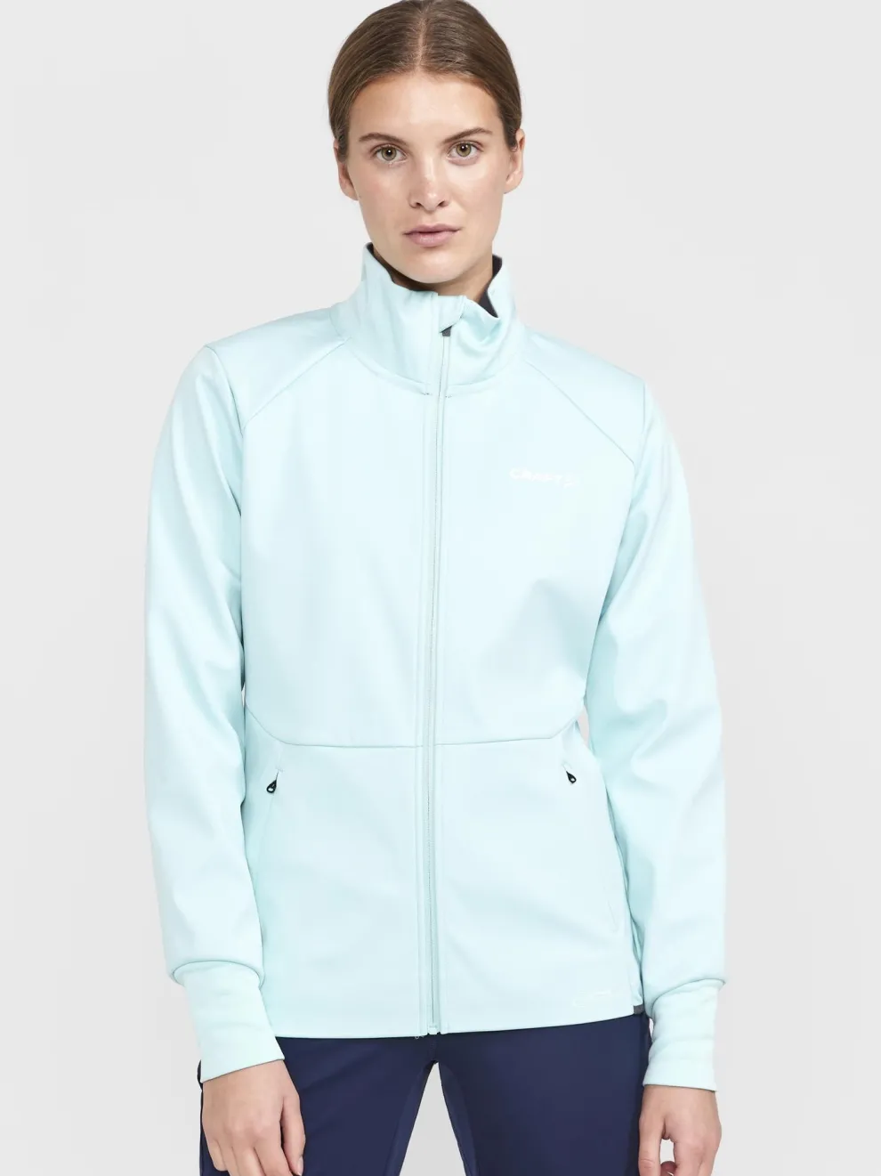 WOMENS CORE XC SKI TRAINING JACKET - ICE