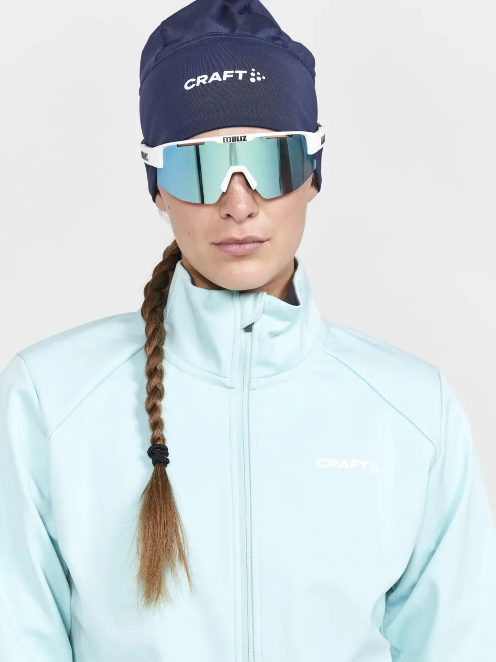 WOMENS CORE XC SKI TRAINING JACKET - ICE