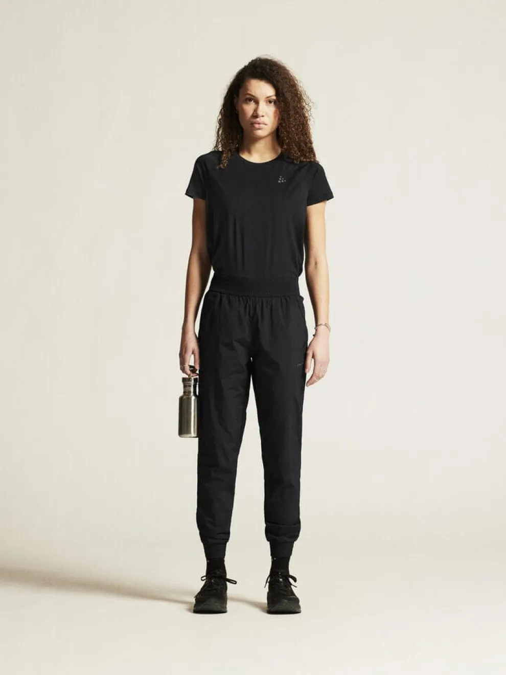 WOMEN'S JOIN WINDPANTS - Black