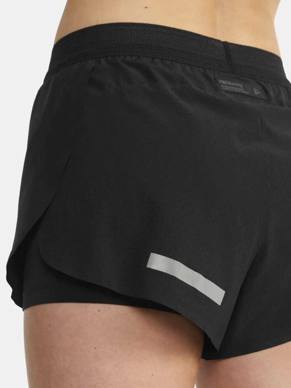 Women's PRO Hypervent Running Split Short 2.0