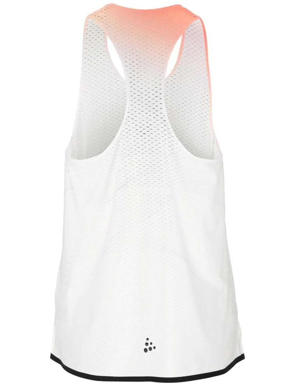 Women's Race Day Singlet - WHITE/MULTI