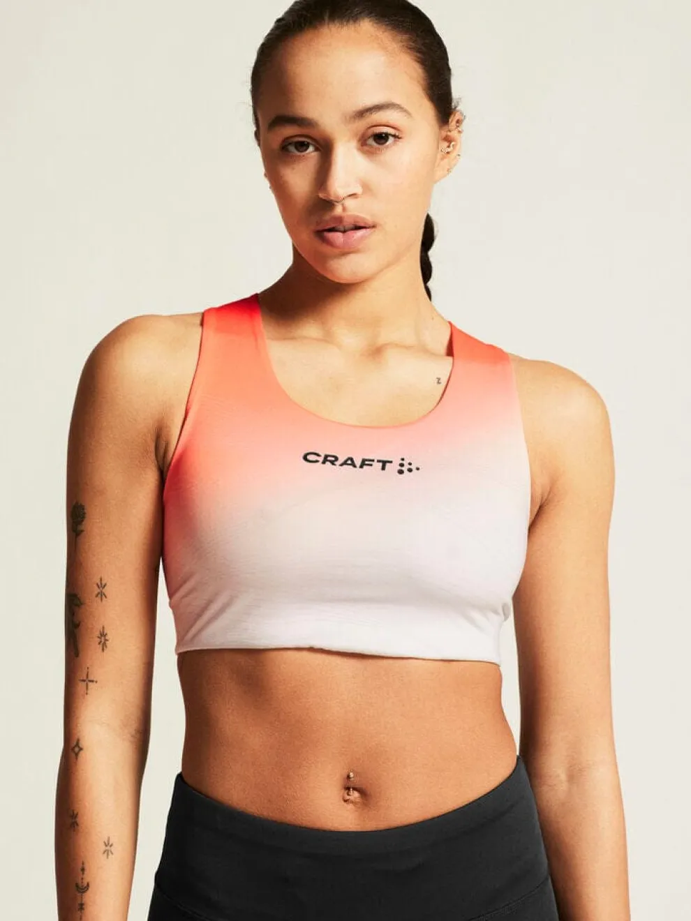 Women's Race Day Sport Top - WHITE/MULTI